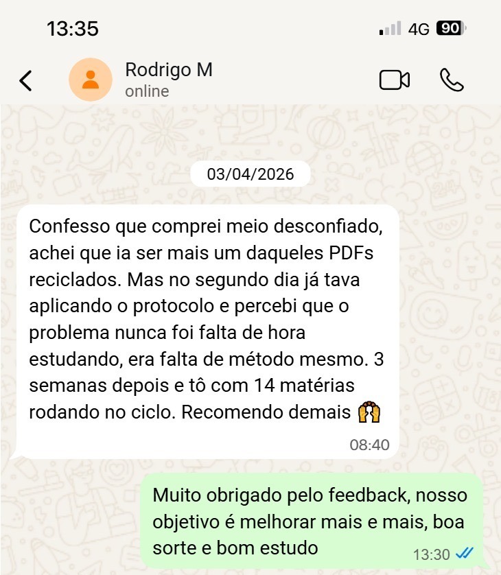 Depoimento no WhatsApp - Rodrigo M.